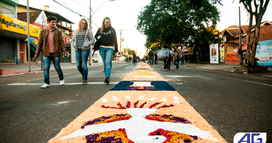 O “tapetes” de Corpus Christi