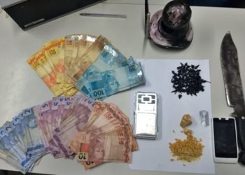 Homem é preso por tráfico no bairro Morada do Sol 5 Homem é preso por tráfico no bairro Morada do Sol