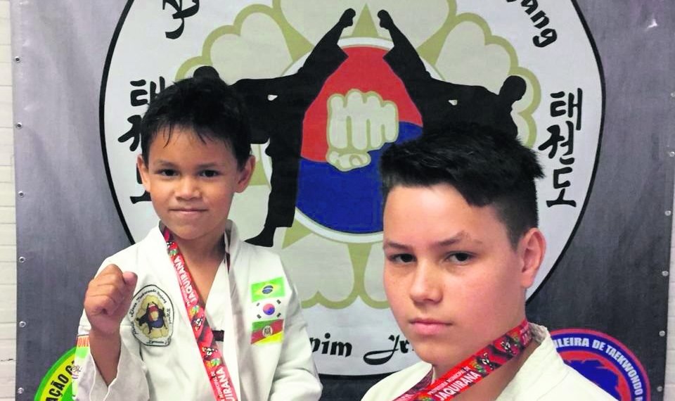 Irmãos de Campo Bom conquistam medalhas de ouro no Festival Internacional de Taekwondo