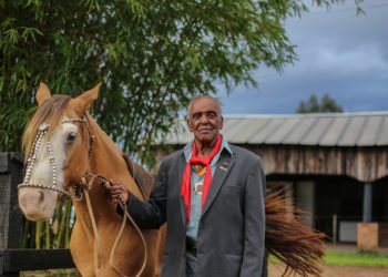 Adão Preto é patrono da primeira Tropeada de Campo Bom 3 Adão Preto é patrono da primeira Tropeada de Campo Bom