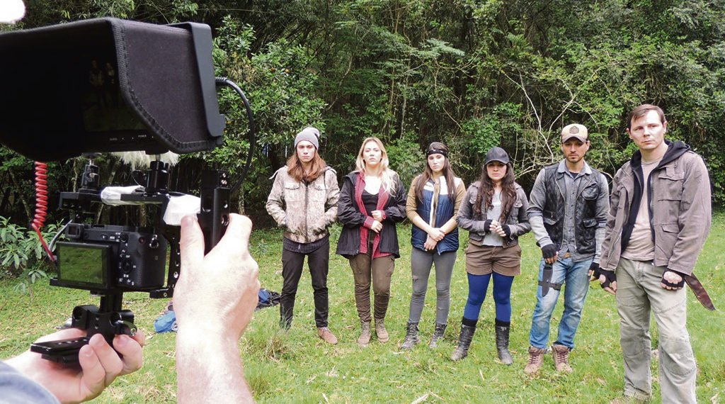 Atores de Campo Bom estão no elenco do filme Desumanos, gravado na serra gaúcha
