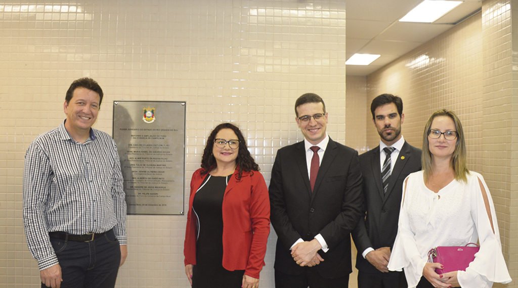 TJRS entregou obras de reforma e ampliação do prédio do Foro