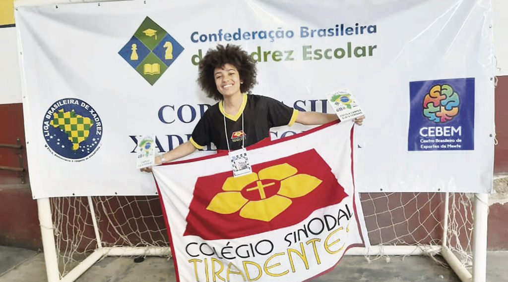 Michelle Brito é bicampeã da Copa Brasil de Xadrez Escolar