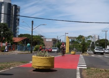 Nova sinalização traz mais segurança para ciclistas