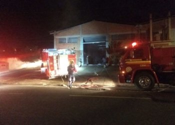 Incêndio atinge mesma empresa em menos de três meses