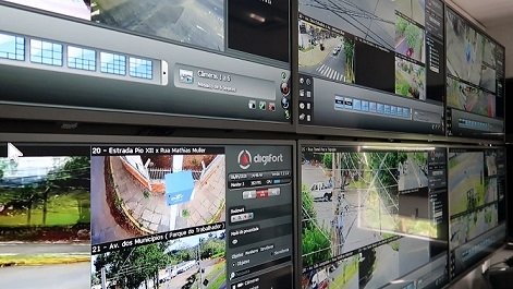 Câmeras de videomonitoramento ajudam a prender homem e a recuperar objetos furtados