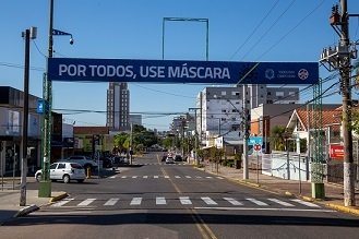 Campanha “Por Todos, Use Máscara” está nas ruas de Campo Bom