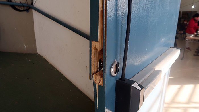 Ginásio do CEI é arrombado em Campo Bom 1 Ginásio do CEI é arrombado em Campo Bom