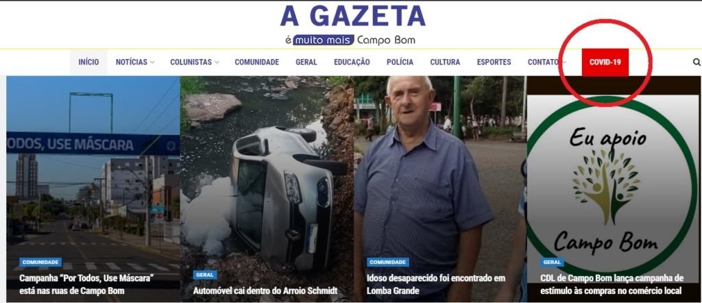 Jornal A Gazeta lança página de cobertura especial do Coronavírus