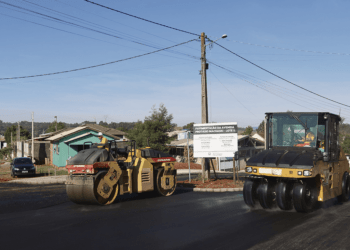 Obras na Avenida Protásio Machaski entram na reta final