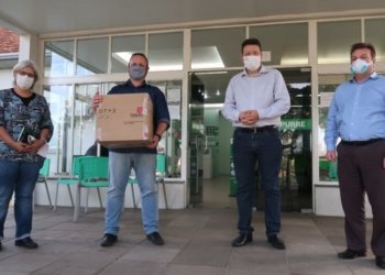 Hospital Lauro Reus recebe monitor que será usado no tratamento de Covid