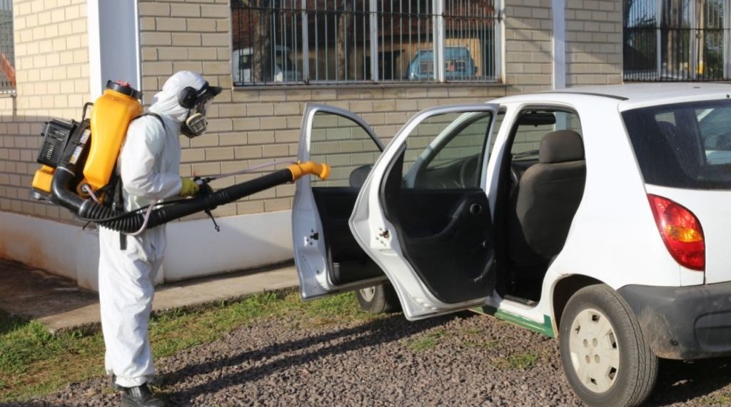 Prefeitura sanitiza Secretaria de Obras após confirmação de casos de coronavírus