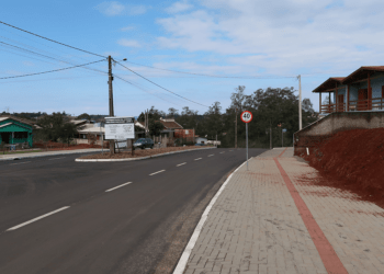 Avenida Protásio Machaski é entregue e já está liberada para o trânsito