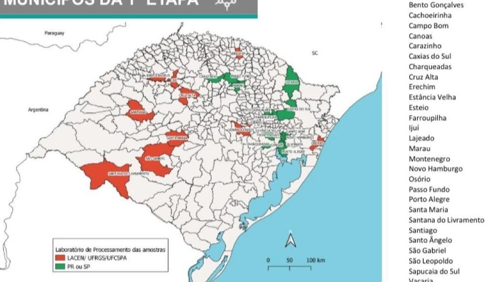 Campo Bom será uma das cidades contempladas pelo Projeto Testar RS