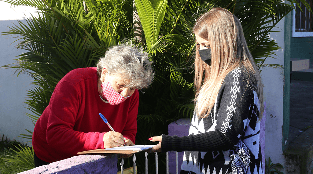 Sistema de entrega de cestas básicas pela Prefeitura agrada a comunidade 1 Sistema de entrega de cestas básicas pela Prefeitura agrada a comunidade