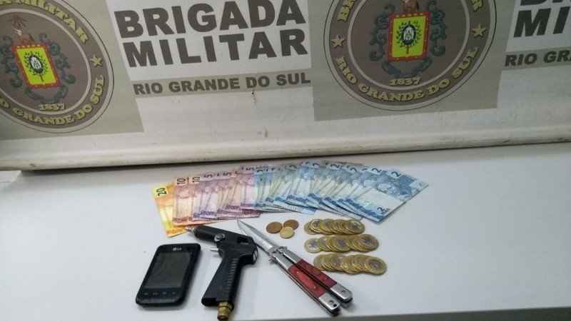 Homem é preso após roubo a praça de pedágio em Campo Bom 1 Homem é preso após roubo a praça de pedágio em Campo Bom