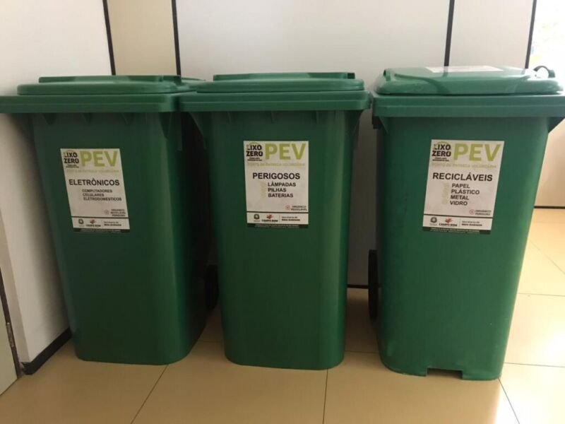 Município disponibiliza dez pontos para descarte de materiais perigosos 1 pevs Credito Nadine Funck PMCB 1
