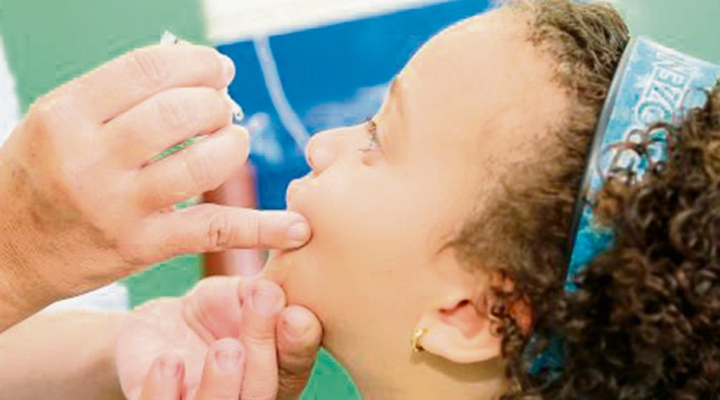 Campanha de vacinação contra a pólio é prorrogada até 21 de novembro 1 Campanha de vacinação contra a pólio é prorrogada até 21 de novembro