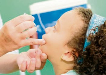 Campanha de vacinação contra a pólio é prorrogada até 21 de novembro