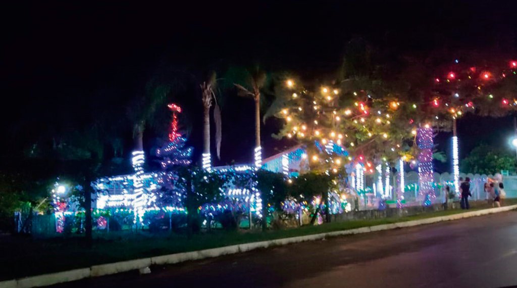 A tradição natalina da família Gandolfi