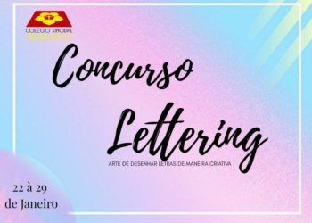 Colégio Sinodal Tiradentes abre concurso de Lettering