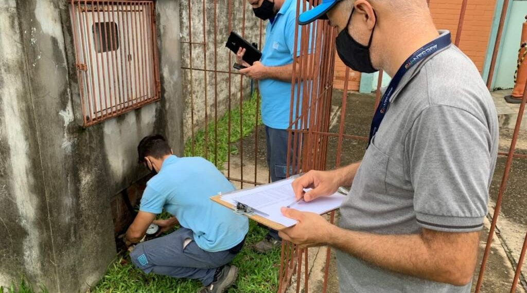 Agesan-RS afere pressões na rede de água de Campo Bom 1 Agesan-RS afere pressões na rede de água de Campo Bom