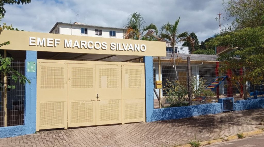 Escola Marcos Silvano está de cara nova, com ampliação e melhora em sua estrutura 1 Escola Marcos Silvano está de cara nova, com ampliação e melhora em sua estrutura
