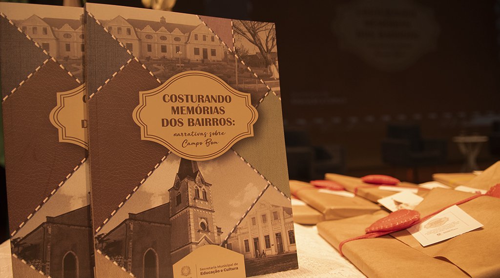 Secretaria de Educação lança livro que conta as memórias dos bairros de Campo Bom