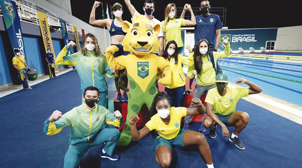 Máscaras oficiais da delegação brasileira nas Olimpíadas, são fabricadas em Campo Bom 1 Máscaras oficiais da delegação brasileira nas Olimpíadas, são fabricadas em Campo Bom