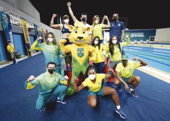 Máscaras oficiais da delegação brasileira nas Olimpíadas, são fabricadas em Campo Bom 5 Máscaras oficiais da delegação brasileira nas Olimpíadas, são fabricadas em Campo Bom