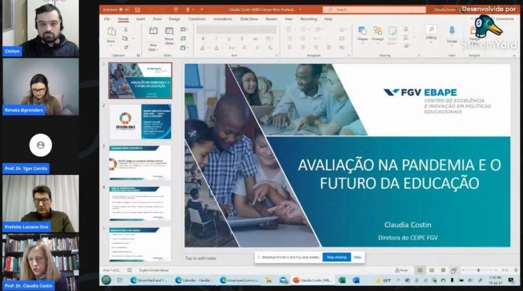 Avaliação da Educação na Pandemia será tema do Seminário de Educação 1 Avaliação da Educação na Pandemia será tema do Seminário de Educação