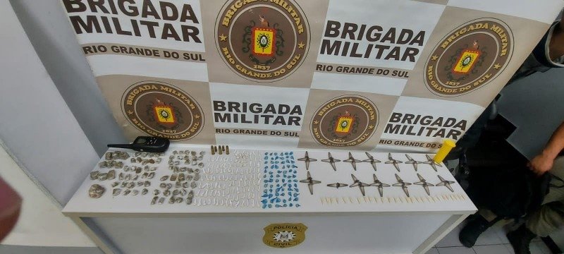 BM prende indivíduo por tráfico em Campo Bom 1 BM prende indivíduo por tráfico em Campo Bom