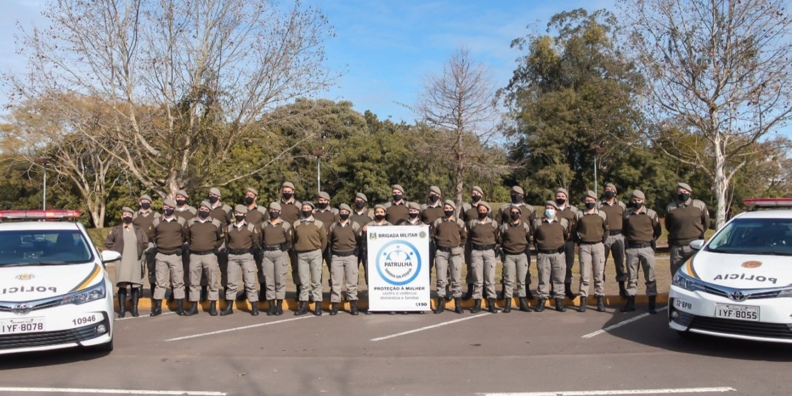 Formação de 27 soldados da Patrulha Maria da Penha aconteceu nesta quinta-feira, 12