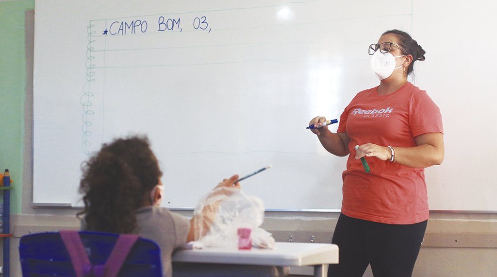 Campo Bom preparada para voltar totalmente às aulas presenciais 1 Campo Bom preparada para voltar totalmente às aulas presenciais