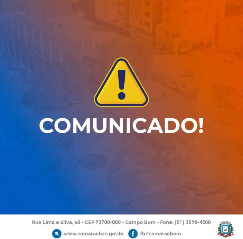 Respeitando luto municipal, sessão ordinária é transferida para terça-feira 1 camara