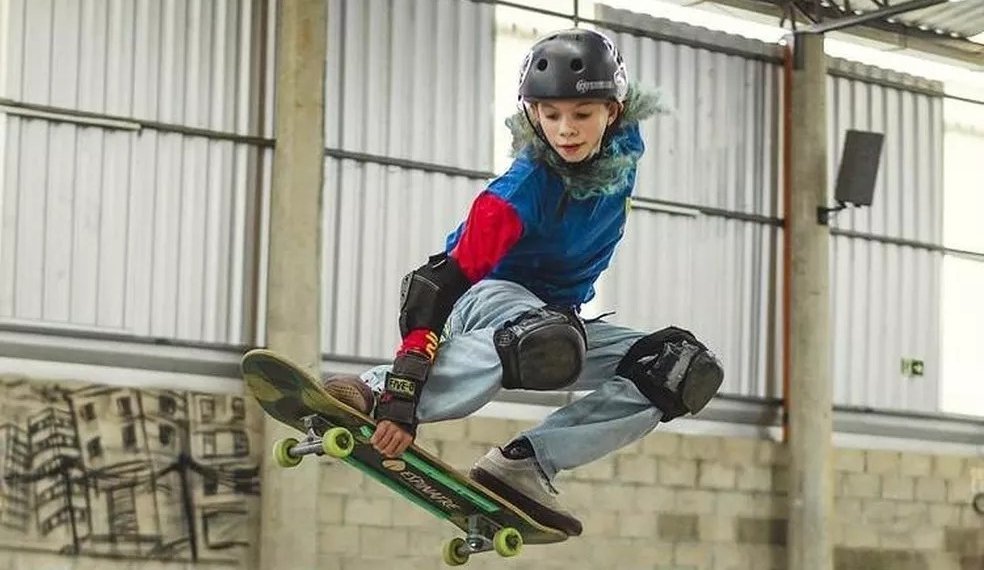 Fadinha campo-bonense: skatista de 12 anos irá disputar campeonato no Rio