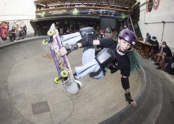 Fadinha campo-bonense brilha em competição nacional de skate no Rio