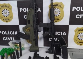 Ação da polícia civil apreende arsenal no bairro Rio Branco 3 Ação da polícia civil apreende arsenal no bairro Rio Branco