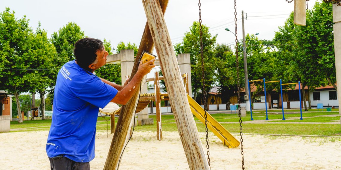 Prefeitura tem ação para revitalizar todas as pracinhas da cidade 1 Prefeitura tem ação para revitalizar todas as pracinhas da cidade