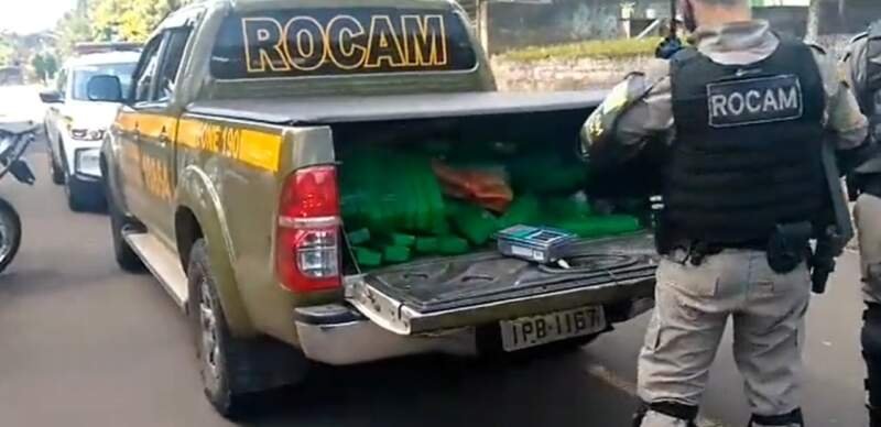 Brigada Militar realiza prisão e apreende mais de 250kg de maconha no bairro Santa Lúcia 2 brigada militar sta lucia