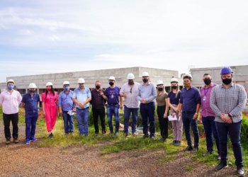 Vereadores e prefeito conhecem detalhes da obra do Hospital Público Regional de Palmeira das Missões