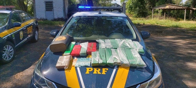 PRF prende homem que saiu de Campo Bom com 17kg drogas