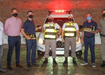 Brigada Militar de Campo Bom oficializa entrega de viatura