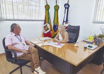 Vereadora Gênifer Engers, a primeira mulher a presidir o Legislativa, fala com exclusividade ao Jornal A Gazeta