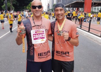 Atleta campo-bonense é os olhos de quem não pode ver na corrida de São Silvestre