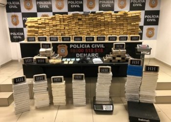 Traficante é preso no bairro 25 de Julho com mais de 350 kg de drogas