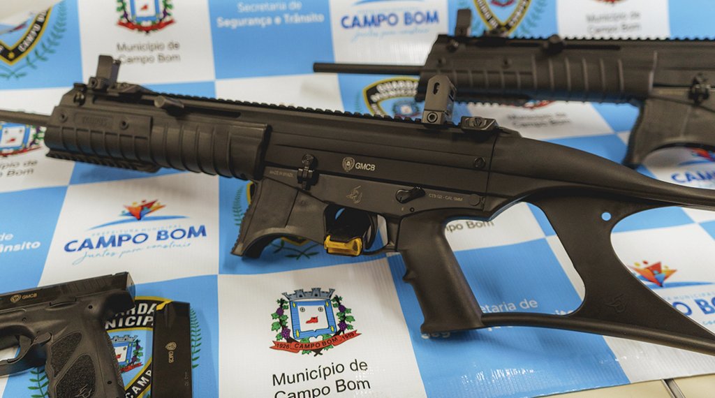 Prefeitura adquire armamento para a Guarda Municipal