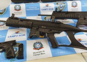 Prefeitura adquire armamento para a Guarda Municipal