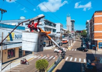 Avenida São Leopoldo e rua Walter Strassburger receberam iluminação de led