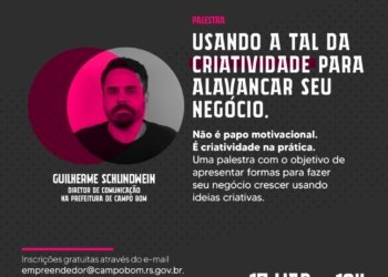 É nesta quinta-feira: Oficinas de Crescimento estão de volta e irão abordar a criatividade para alavancar o próprio negócio